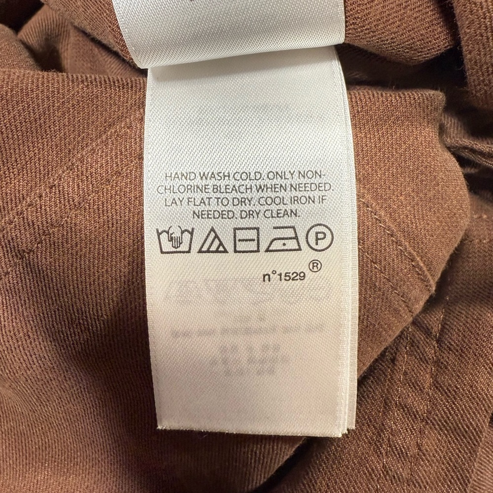 Polo by Ralph Lauren woman’s silk/linen blend pants size S petite - Picture 8 of 10